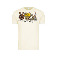 Vintage Arctic Peace Love Kangaroo Vintage Tee - LillyAllenDesigns