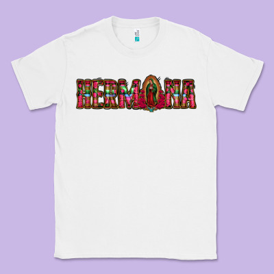Hermana Floral Aztec Leopard Classic Tee Designed By Jasminsmagicworld