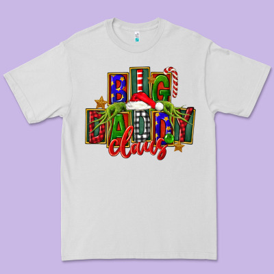 Christmas Big Daddy Claus Premium Tee Designed By Fadigitalartstudio