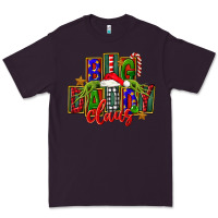 Plum Christmas big daddy claus Premium Tee - FaDigitalArtStudio