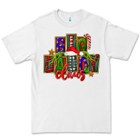 White Christmas big daddy claus Premium Tee - FaDigitalArtStudio