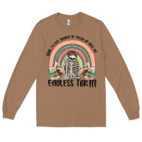 Toasted Coconut endless tbr Long Sleeve Tee - MaliasSmallBusiness