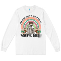 White endless tbr Long Sleeve Tee - MaliasSmallBusiness