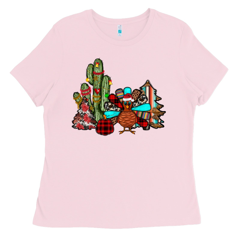 Christmas Turkey Ladies Tee by JahusDesignShop | Teevron