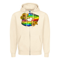 Sandshell Lgbtq Pride Rainbow Lips Zipper Hoodie - BundleAndBundleShop