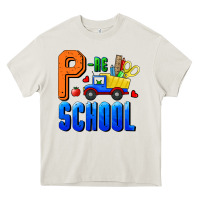 Cream p re school Heavy Core Tee - RanaPortraitStore