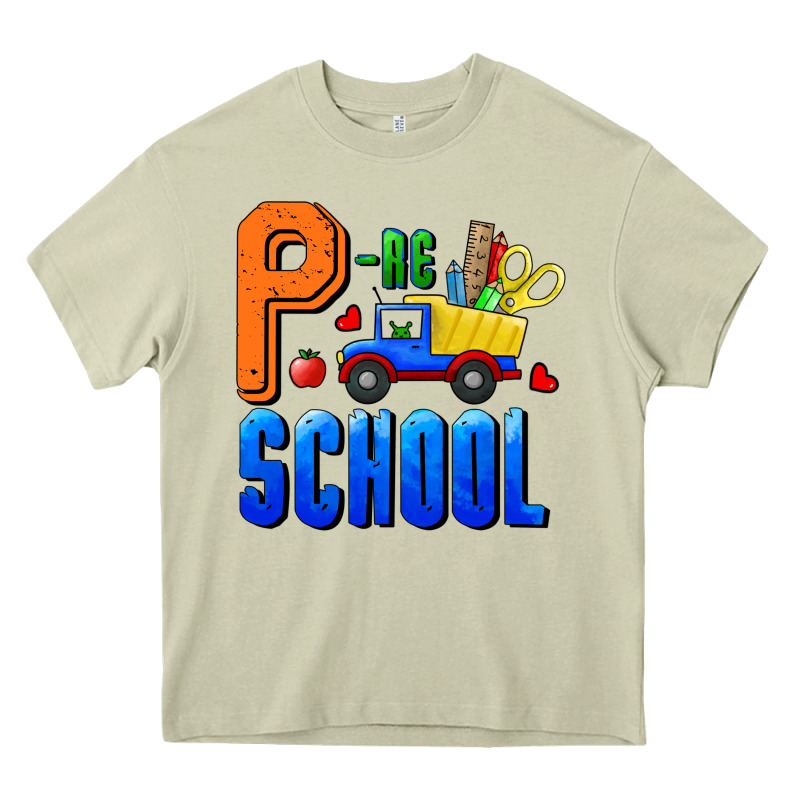 P Re School Heavy Core Tee by RanaPortraitStore | Teevron
