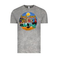 Cloud Rock boat waves sun rays lake days Vintage Tee - NancyCooperArtShop
