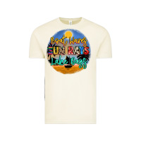 Boat Waves Sun Rays Lake Days Vintage Tee | Teevron