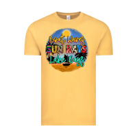 Vintage Mustard boat waves sun rays lake days Vintage Tee - NancyCooperArtShop