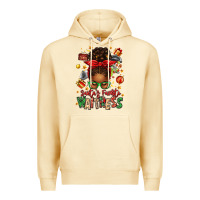 Pina Colada santa's favorite waitress messy bun Premium Hoodie - texasbilliewilder