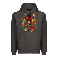 Smoke santa's favorite waitress messy bun Premium Hoodie - texasbilliewilder