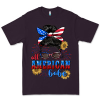 Plum All American Babe 4th of July Premium Tee - CowGirlArtShop