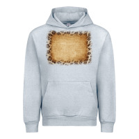 Heather Grey Buralp and Leopard Urban Hoodie - CowCowDesign