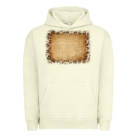 Pigment Pistachio Buralp and Leopard Urban Hoodie - CowCowDesign