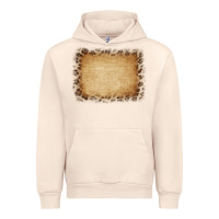 Sandshell Buralp and Leopard Urban Hoodie - CowCowDesign