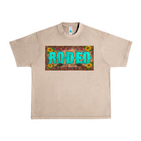 French Oak western rodeo sunflowers weapon  license plate template Urban Heavy Tee - BarkalooDesign