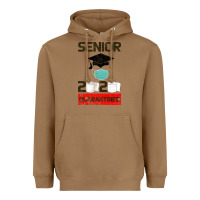 Toasted Coconut Senior 2020 Quarantined Heavyweight Hoodie - Bettercallsaul