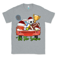 Heather Grey tis the season sports truck christmas Classic Tee - AdoDesignShop
