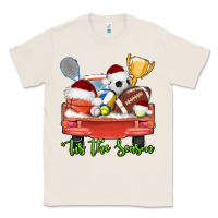 Natural tis the season sports truck christmas Classic Tee - AdoDesignShop