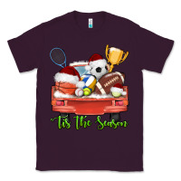 Plum tis the season sports truck christmas Classic Tee - AdoDesignShop