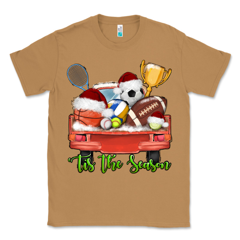 Tis The Season Sports Truck Christmas Classic Tee by AdoDesignShop | Teevron