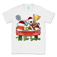 White tis the season sports truck christmas Classic Tee - AdoDesignShop