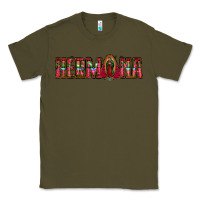 Army Green hermana floral aztec leopard Classic Tee - Jasminsmagicworld