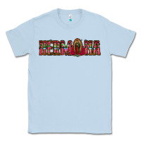 Dusty Blue hermana floral aztec leopard Classic Tee - Jasminsmagicworld