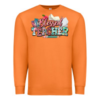 Carrot blessed teacher school Premium Sweatshirt - NancyCooperArtShop