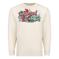 Sandshell blessed teacher school Premium Sweatshirt - NancyCooperArtShop