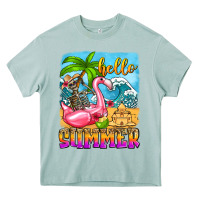 Arona hello summer skeleton Heavy Core Tee - Zillion Design Studio