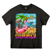 Asphalt hello summer skeleton Heavy Core Tee - Zillion Design Studio