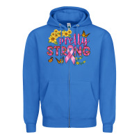 True Royal Pretty Strong Zipper Hoodie - BundleAndBundleShop