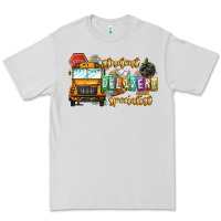 Dove Grey Student Delivery Specialist Premium Tee - CowhideDigitalArt
