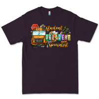 Plum Student Delivery Specialist Premium Tee - CowhideDigitalArt