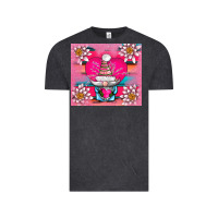 Vintage Black v.d gnome and lotus tumbler Vintage Tee - AdoDesignShop
