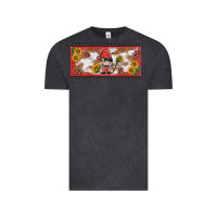 Vintage Black ladybug gnomies license plate template Vintage Tee - BarkalooDesign