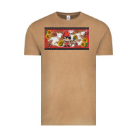 Vintage Camel ladybug gnomies license plate template Vintage Tee - BarkalooDesign