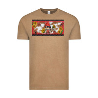 Vintage Coffee ladybug gnomies license plate template Vintage Tee - BarkalooDesign