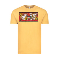 Vintage Mustard ladybug gnomies license plate template Vintage Tee - BarkalooDesign