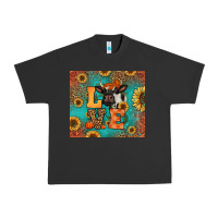 Pigment Black love autumn cow Urban Heavy Tee - Jasminsmagicworld
