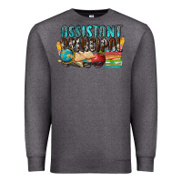 Charcoal Heather assistant principal Premium Sweatshirt - NancyCooperArtShop