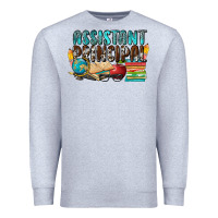 Heather Grey assistant principal Premium Sweatshirt - NancyCooperArtShop