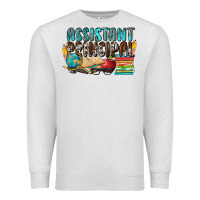 Oatmeal Heather assistant principal Premium Sweatshirt - NancyCooperArtShop