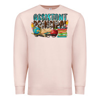 Pale Pink assistant principal Premium Sweatshirt - NancyCooperArtShop