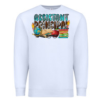 White assistant principal Premium Sweatshirt - NancyCooperArtShop