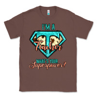 Chestnut i'm a teacher what's your superpower cowhide Classic Tee - Jasminsmagicworld