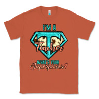 Copper i'm a teacher what's your superpower cowhide Classic Tee - Jasminsmagicworld