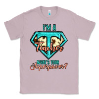 Lilac i'm a teacher what's your superpower cowhide Classic Tee - Jasminsmagicworld